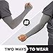 Tough Outdoors UV Sun Protection Arm Sleeves for Men & Women - UPF 50 Cooling Sports Compression Arm Shield w/Hand Cover