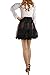Shimaly Women's Princess Layered Puffy Skirt Mini Tutu Skirt Short Petticoat