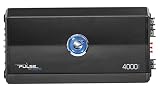Planet Audio PL4000.1D Class D Car Amplifier - 4000 Watts, 1 Ohm Stable, Digital, Monoblock, Mosfet Power Supply, Great for Subwoofers