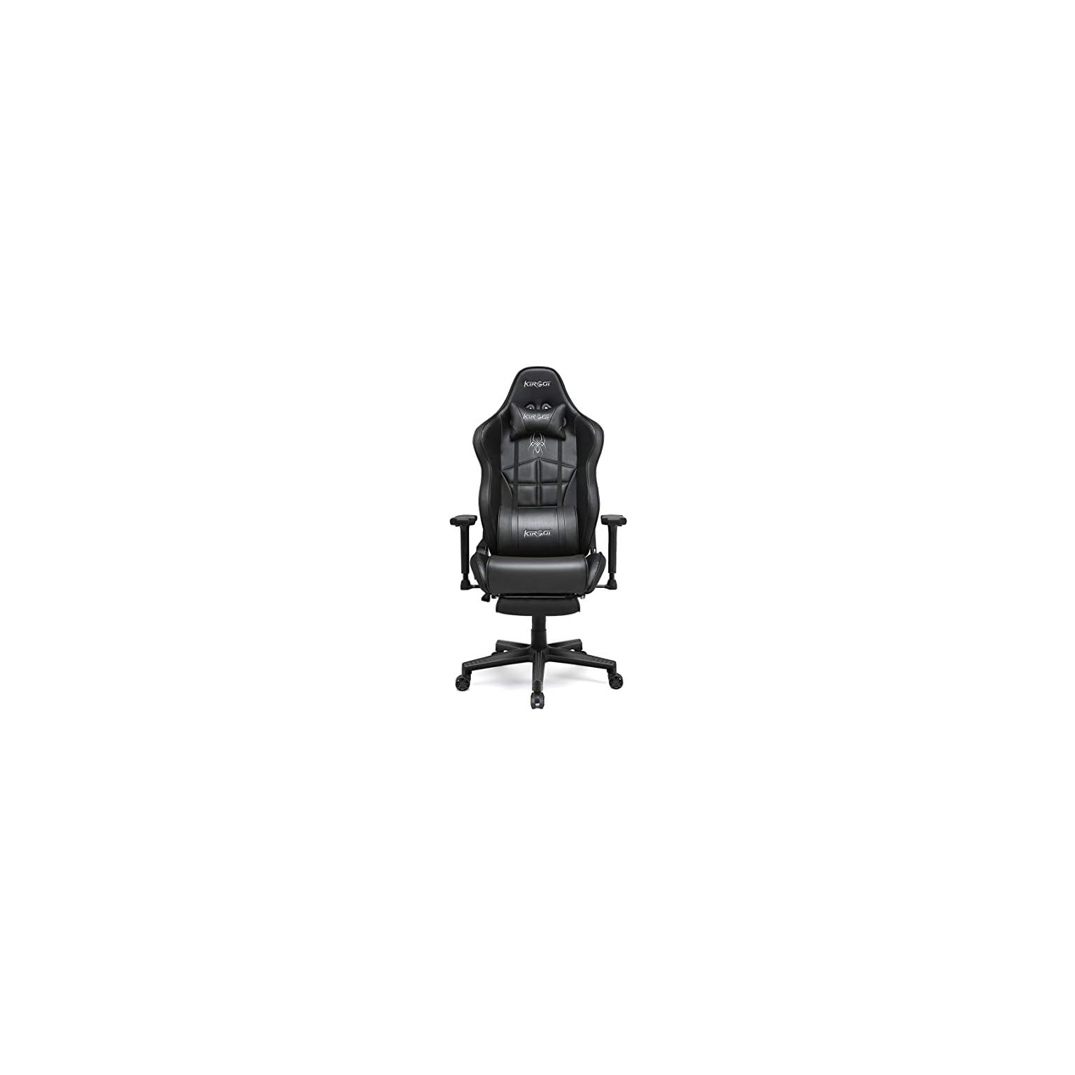 Kirogi Gaming Chair, Gamer Chair with Footrest, Ergonomic Computer
