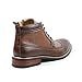 Ferro Aldo MFA-806278 Men's Brown Lace Up Wing Tip Perforated Dress Ankle Boot