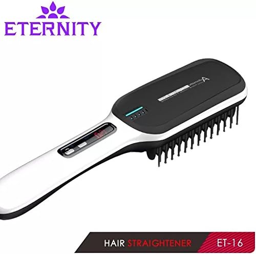 PRXD Ionic Hair Straightener Brush Negative ion hair straightener Temperature Lock Function Anti-Scald Design