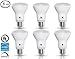 Triangle Bulbs T99005 7-Watt (50-Watt) R20 Indoor Flood LED Light Bulb, Soft White, 550 Lumens, 6-Pack