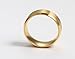 UOKOHO 8mm Mens Wedding Band Ring Matte Finish Beveled Polished Edge Comfort Fit
