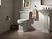 KOHLER K-4636-47 Cachet Elongated, Grip-Tight Bumpers, Quiet-Close Release Hinges, Quick-Attach Hardware, No Slam Toilet Seat, Almond