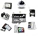 CALAT Micro SD SDXC Card 128GB High Speed Class 10 Memory Micro SD Card with SD Adapter