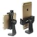 iPhone Tripod Mount Adapter Universal Cell Phone Tripod Mount, Vertical Horizontal Adjustable Clamp 2.3~4.0