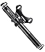 Pro-Bike Tool Mini Bike Pump with Gauge - Fits Presta & Schrader - Accurate Inflation - Mount Kit incl. - 100 PSI