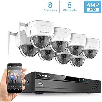 Amazon.com : Amcrest 2MP 1080P Security Camera System, 4K