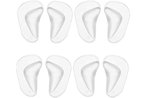 4 Pairs Gel Arch Support Cushions Pads Orthotic Flat Feet Insoles Orthopedic Silicone Arch Support Insoles Cushion Plantar Fa