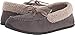 Deer Stags Men's Campfire Indoor Outdoor S.U.P.R.O. Sock Slipper, Charcoal, 9 Medium US
