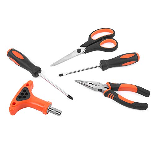 Werkzeugset im Koffer, 45-teiliges Werkzeugkoffer, Handwerkzeugset DIY Schraubenschlüssel Hardware Reparatur… – Bild 6