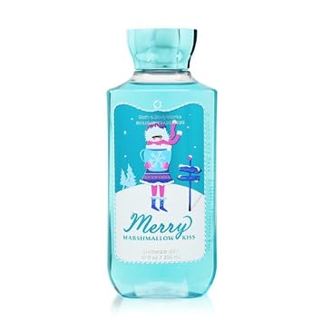 Bath And Body Merry Marshmallow Kiss Shower Gel 10 Oz 2013 Design (667533479644)