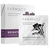 Farmacy Brightening Hydrating Coconut Gel Mask with Purple Broccoli Extract, 3 Masks