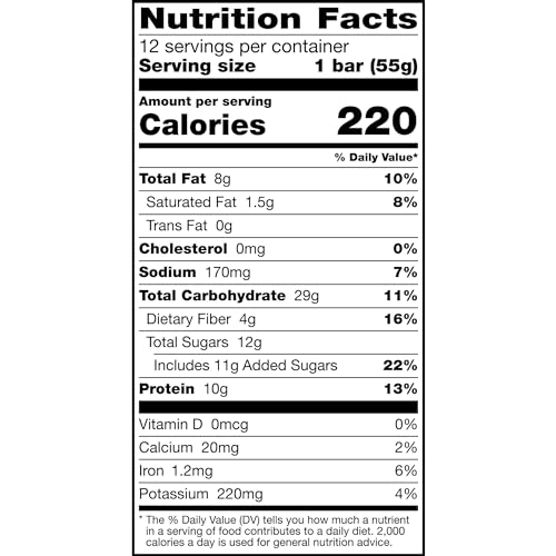 RXBAR NUT BUTTER AND OAT PROTEIN BARS, PROTEIN SNACKS, SNACK BARS, HONEY CINNAMON PEANUT BUTTER, 23.2OZ BOX (12 COUNT)