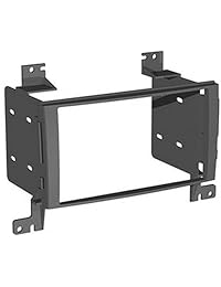 Scosche Dash Kit para 2007 Hyundai Santa Fe DIN ISO y doble DIN Kit, Negro