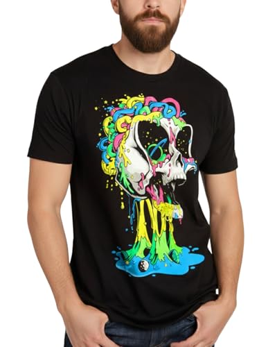 Brain Invader Cool Outdoor Nature Graphic Tee for Men, Small at Amazon