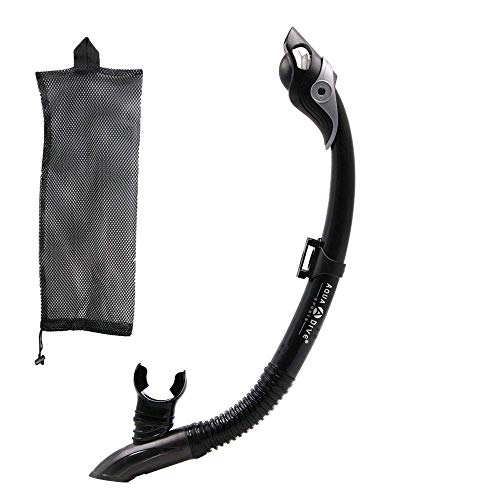 image for AQUA A DIVE SPORTS Dry Snorkel Easy Breath Diving Snorkel for Snorkeli