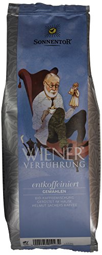 Sonnentor Entkoffeiniert gemahlen Wiener Verführung, 1er Pack (1 x 500 g) - Bio