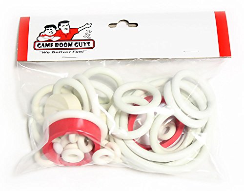 Game Room Guys Bally Silverball Mania Pinball White Rubber Ring Kit
