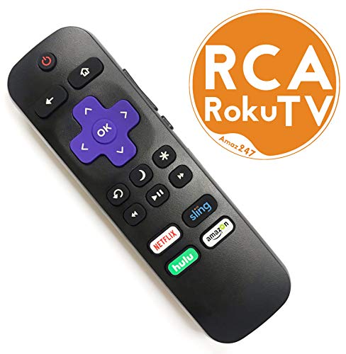 RCA ROKU TV Replacement Remote w/Volume Control and TV Power Button