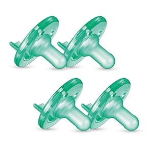Philips AVENT Soothie 3-18 months, green/green, 4 pack, SCF192/45