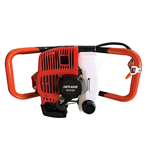 image for Eapmic 52cc 2-Stroke 2.3HP Gas Powered Post Hole Digger Borer Ground F