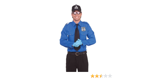 Forum Tsa Officer Costume Uniform 