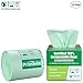 Primode 100% Compostable Bags, 8 Gallon (30L) Food Scraps Yard Waste Bags, 100 Count, Extra Thick 0.85 Mil. ASTM D6400 Compost Bags Small Kitchen Trash Bags, Certified by BPI & TUV