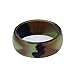 SYOURSELF Silicone Rings Women, Rubber Wedding Rings, 4 Pack Thick, Breathable, Stackable, Comfortable, Wide Ergonomic Design Rubber Wedding Rings Bands for Sports, Outdoors + Gift Box