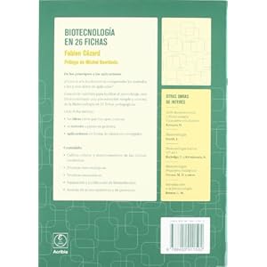 Biotecnología en 26 fichas