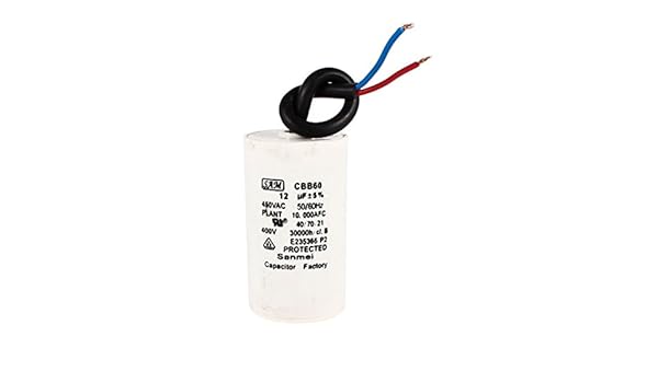 Sourcingmap® Capacitor de Marcha del Motor CBB60 para Las ...