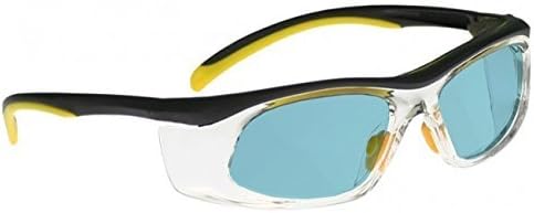 Laser Safety Glasses - Yag, Alexandrite Diode, Holmium Filter - Black/yellow Plastic Frame - 50/33-19-142