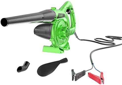 DDGFJ Fjdm Car 1.3kg Electric Blower Air Volume 3.5m3, Electric Hand-Held Blower, Blowing and Suction, High-Power Dust Removal，Applicable Voltage 12v/24v