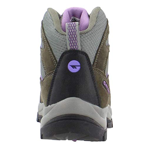 Hi-Tec Women's Skamania Mid Waterproof Hiking Boot, Grey/Viola,11 M US - Thumbnail 2