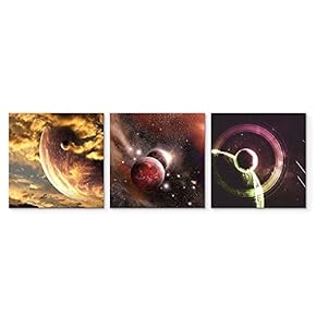 for Living Room Bedroom Home Artwork Vast Starry...