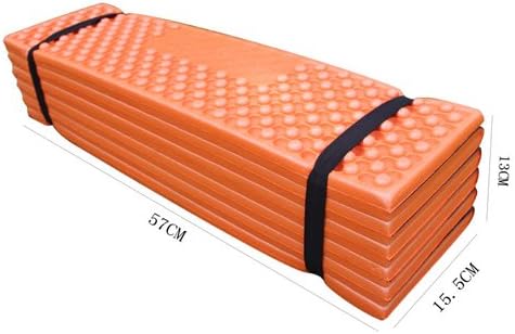 3CERA® Folding Camping Mat Picnic Seat Pad Sleeping Mat Waterproof Comfort Cushion (ORANGE)