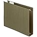 Blue Summit Supplies 25 Pack Extra Capacity Hanging File Folders Letter Size, Reinforced Green Hanging File Folders, Heavy Duty 2 Inch Expansion, Designed for Wide, Bulky Files and Charts