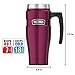 THERMOS Stainless King SK1000 Vacuum-Insulated Travel Mug, 16 Ounce, Raspberry