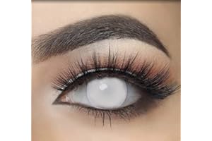 TREAYES Colored Contact Storage Organizer Case Beautiful Favor Halloween makeup to Party Cosplay