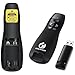 AMERTEER RF 2.4GHz Wireless USB PowerPoint PPT Presenter Presentation Remote Control Laser Pointer Clicker Flip Pen