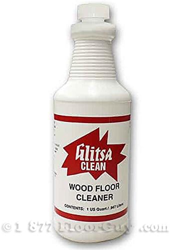 Glitsa Cleanhardwood Floor Cleanr Concentrate 1 Quart 2 Pack