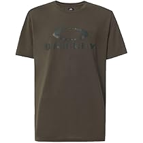 【OAKLEY】25ss O BARK 2.0 TEE Oakley Men's O Bark 2.0 Tee, White/Black, Small | Amazon.com