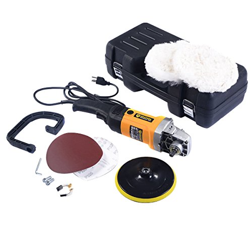 1x Bic Living Electric Car Buffer Variable Speed Sander Polish Boat Auto Waxer Kit