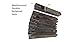 Slate Garden Plant Markers. Set of 8 Etched Garden Labels for The Vegetable or Herb Garden. Made in The USA of Reclaimed New England Roofing Slate. (Herbs)