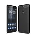 Nokia 8 Case,Mustaner Shock-Absorption Carbon Fiber Flexible TPU Rubber Soft Silicone Full-body Protective Cover for Nokia 9 (Texture Black)