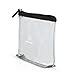 Squeeze Pod TSA Approved Clear Toiletry Bag, 3-1-1 TSA Compliant Quart Size Carry On Bag for Travel Size Liquids, Toiletries & Cosmetics - Durable PVC Plastic, Heavy Duty Zipper, Black Trim (CTBBLK)