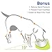 Super Design Mess Free 15 Degree Slanted Bowl for Dogs and Cats 1.5 Cup Light Blue