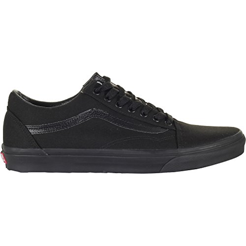 Vans Adult Old Skool Core Classics, Black/Black size 11.5 men's