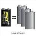 Powerex Precharged 8.4V Rechargeable Low Self Discharge NiMH Battery (MHR84VP)